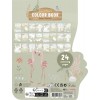 Carte de colorat - Rosa - Safari Friends - Little Dutch