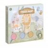 Carte de pictat cu degetele - Safari Friends - Little Dutch