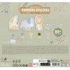 Joc creativ cu pompoane - Safari Friends - Little Dutch