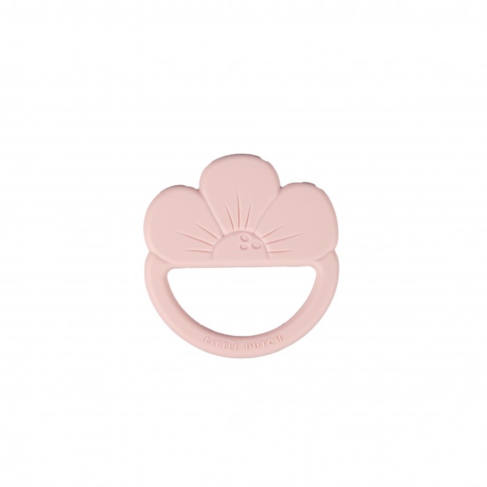 Jucarie de dentitie din silicon - Floare - Little Dutch