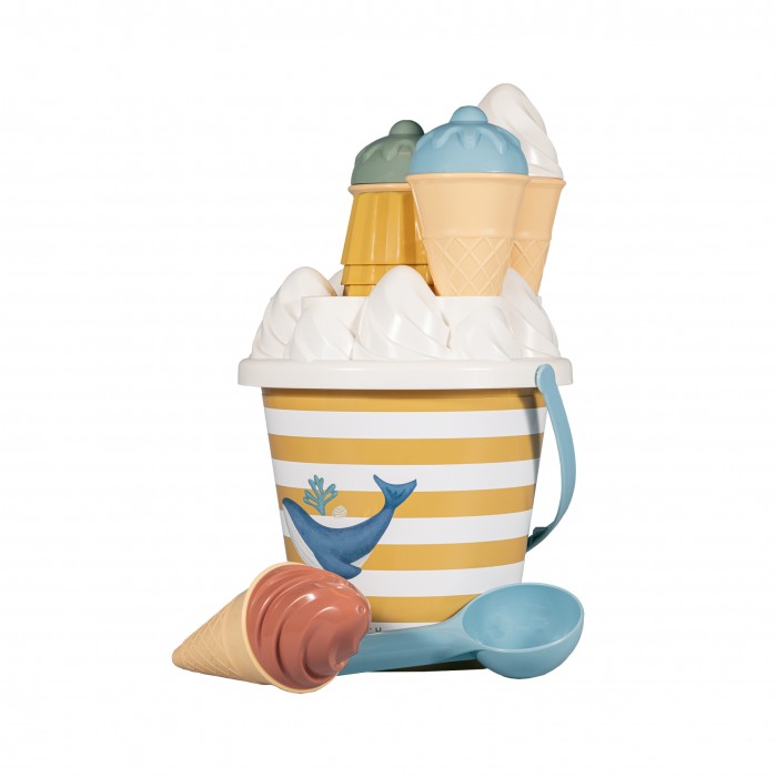 Jucarii pentru plaja cu inghetata - Ocean Dream - Albastru - Little Dutch