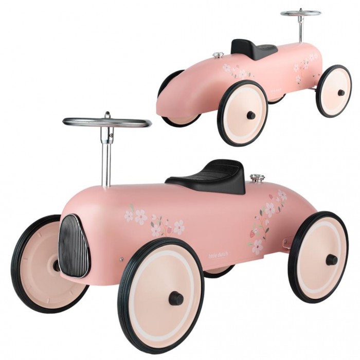 Masinuta ride-on Retro - Pink - Little Dutch