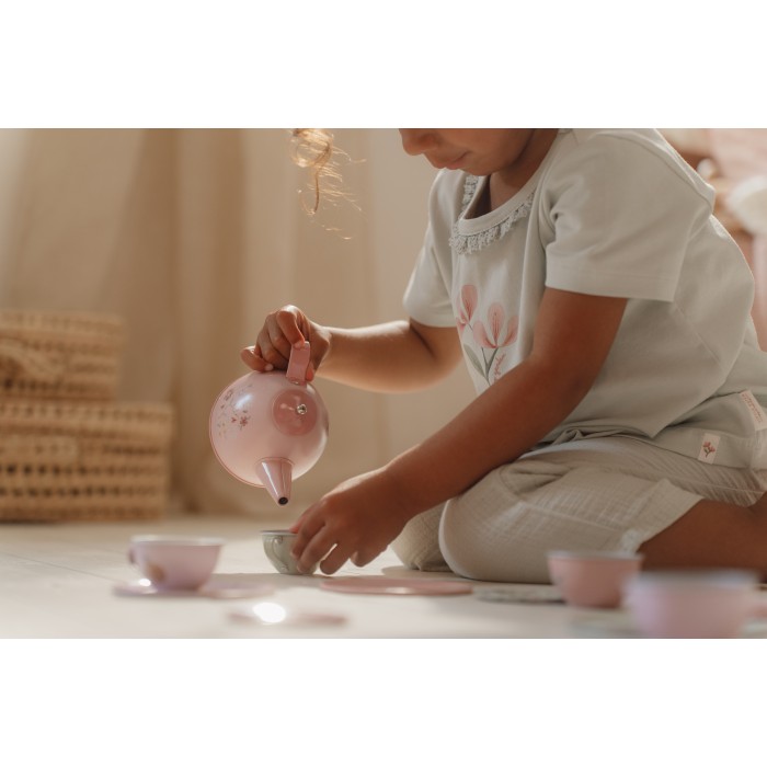 Set metalic pentru ceai - Fairy Garden - Little Dutch