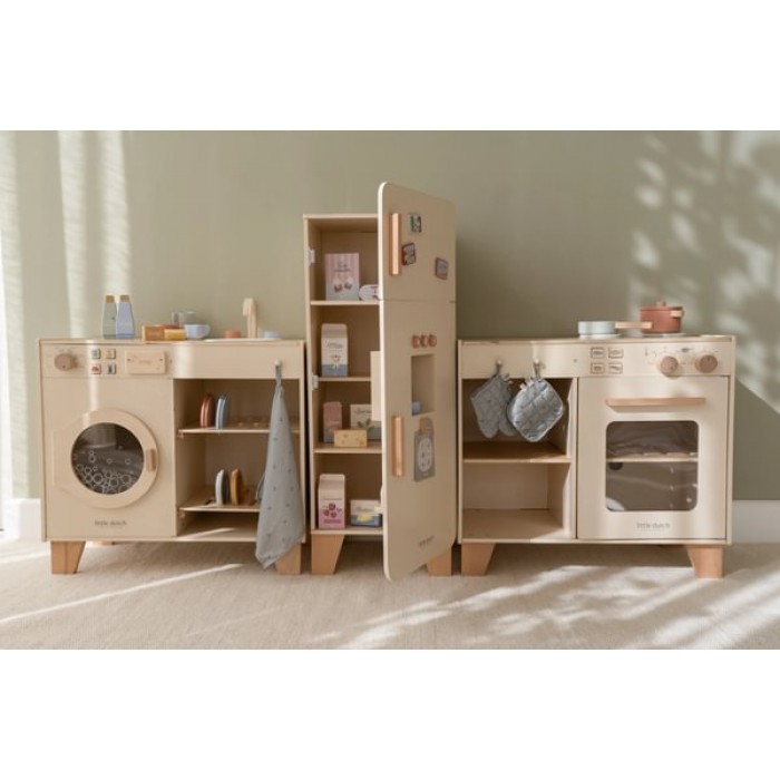 Masina de spalat vase din lemn - Essentials - Little Dutch Masina de spalat vase din lemn - Essentials - Little Dutch