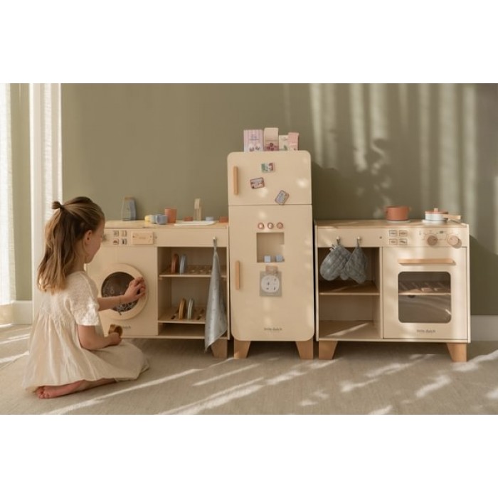 Masina de spalat vase din lemn - Essentials - Little Dutch Masina de spalat vase din lemn - Essentials - Little Dutch