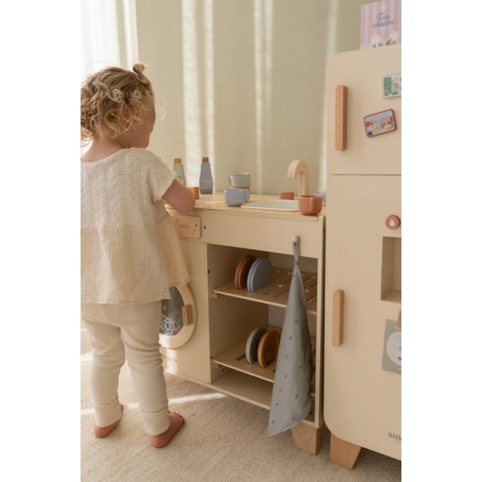 Masina de spalat vase din lemn - Essentials - Little Dutch Masina de spalat vase din lemn - Essentials - Little Dutch