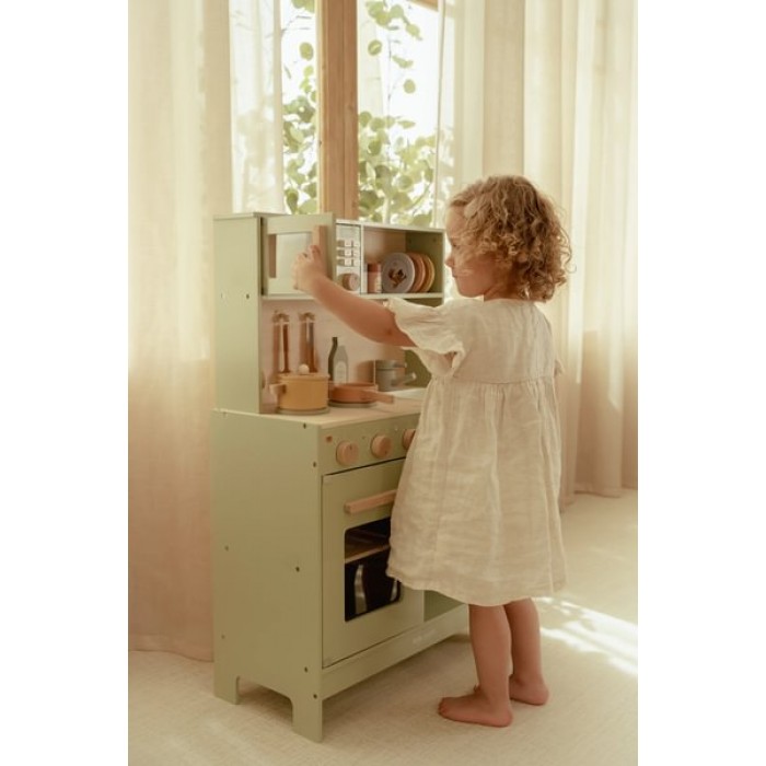 Bucatarie din Lemn FSC - Green - Little Dutch Bucatarie din Lemn FSC - Green - Little Dutch