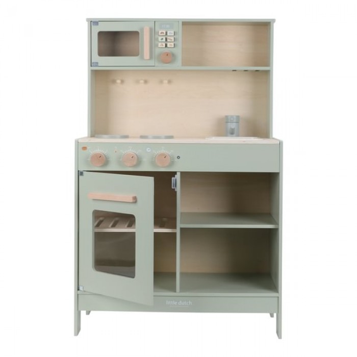 Bucatarie din Lemn FSC - Green - Little Dutch Bucatarie din Lemn FSC - Green - Little Dutch