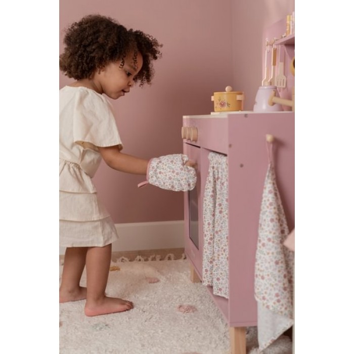 Bucatarie din Lemn FSC - Pink - Little Dutch Bucatarie din Lemn FSC - Pink - Little Dutch