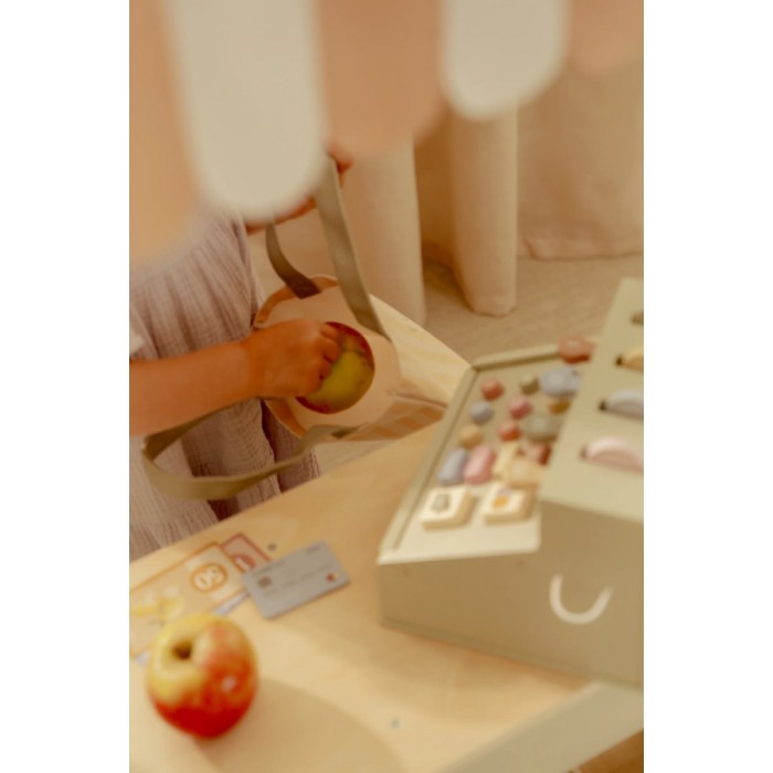 Taraba pentru fructe si legume din lemn FSC - Little Dutch Taraba pentru fructe si legume din lemn FSC - Little Dutch
