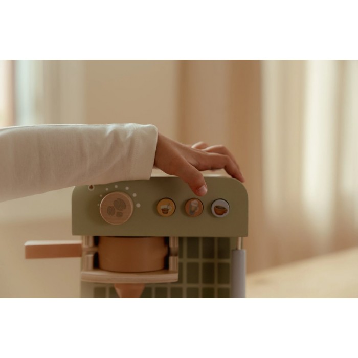 Espressor de cafea din lemn FSC - Green - Little Dutch Espressor de cafea din lemn FSC - Green - Little Dutch