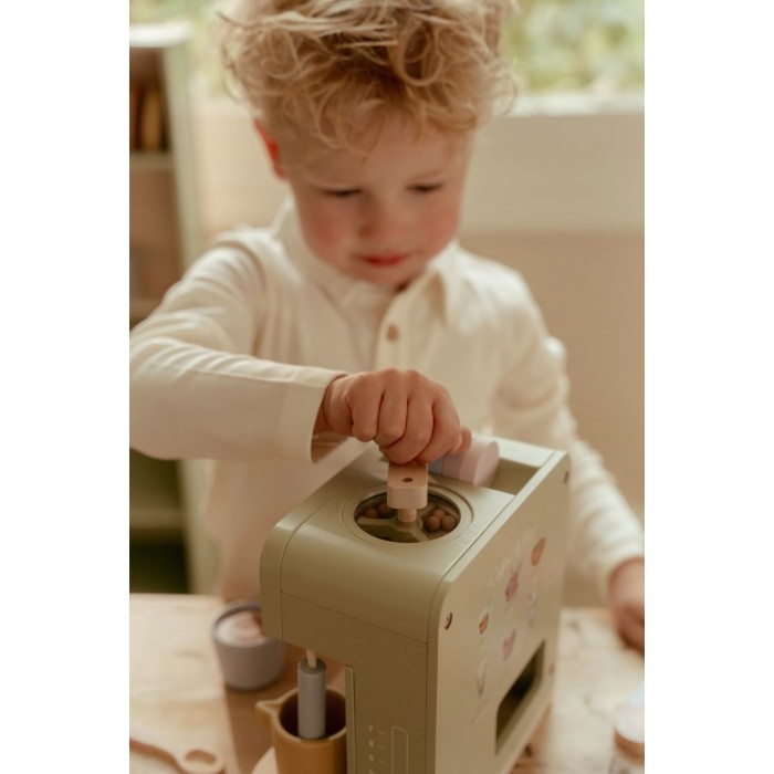 Espressor de cafea din lemn FSC - Green - Little Dutch Espressor de cafea din lemn FSC - Green - Little Dutch