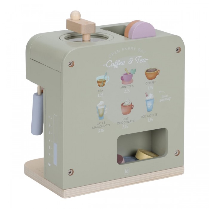 Espressor de cafea din lemn FSC - Green - Little Dutch Espressor de cafea din lemn FSC - Green - Little Dutch