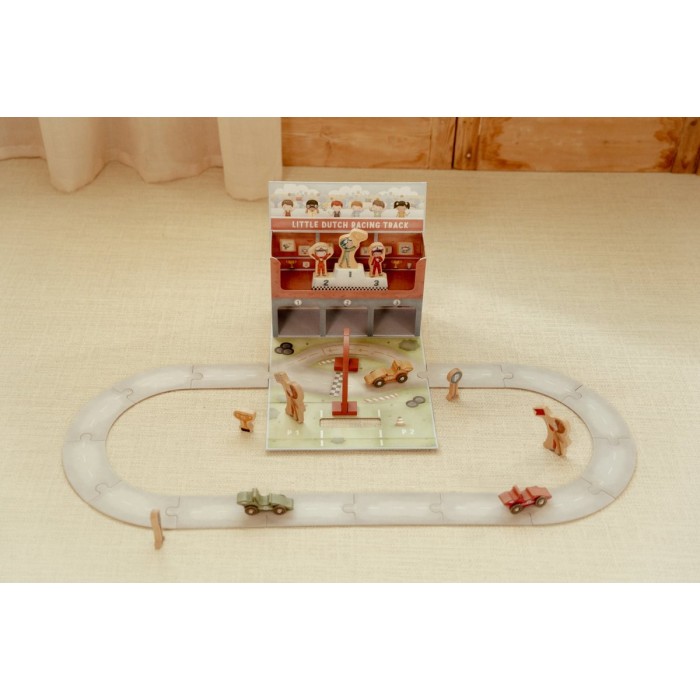 Traseu pentru curse cu masinute - Multicolored - Little Dutch