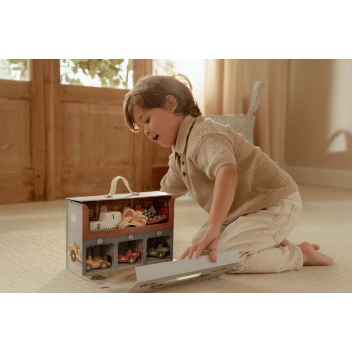 Traseu pentru curse cu masinute - Multicolored - Little Dutch