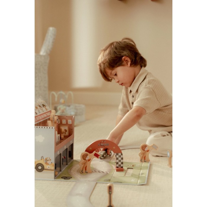 Traseu pentru curse cu masinute - Multicolored - Little Dutch