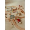 Set de sine din lemn FSC - Little Dutch Train Track XL -113 piese -  Little Dutch Set de sine din lemn FSC - Little Dutch Train Track XL -113 piese -  Little Dutch