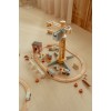 Macara din lemn cu accesorii si sine de tren - Little Dutch Macara din lemn cu accesorii si sine de tren - Little Dutch