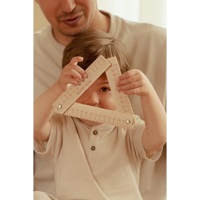 Trusa de scule din lemn FSC - Blue - Little Dutch Trusa de scule din lemn FSC - Blue - Little Dutch