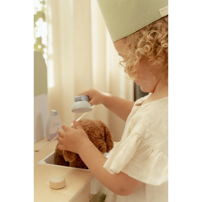 Cabinet veterinar cu accesorii din lemn FSC - Green - Little Dutch Cabinet veterinar cu accesorii din lemn FSC - Green - Little Dutch