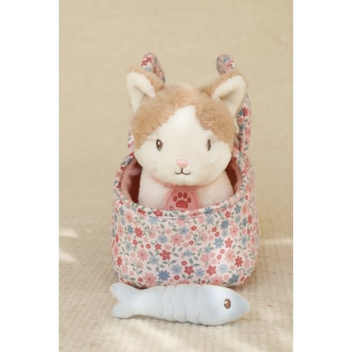 Jucarie de plus certificata GRS - Pisica Marly in gentuta - Little Dutch