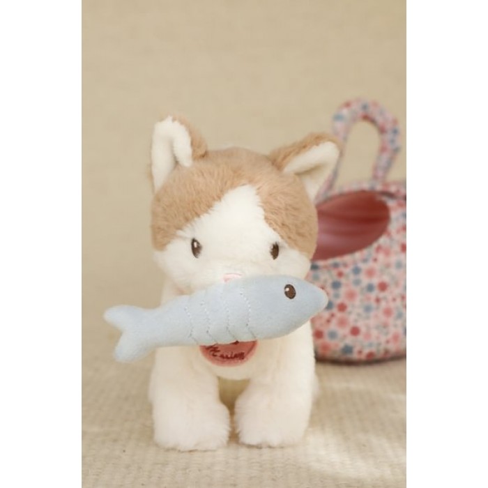 Jucarie de plus certificata GRS - Pisica Marly in gentuta - Little Dutch