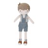 Papusa textila - Jim - 50 cm - Colectia Vintage Sunny Stripes - Little Dutch