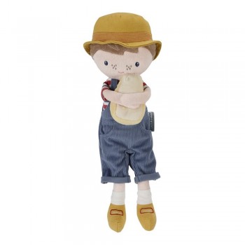Papusa textila - Jim - 35 cm - Little Farm - Little Dutch Papusa textila - Jim - 35 cm - Little Farm - Little Dutch