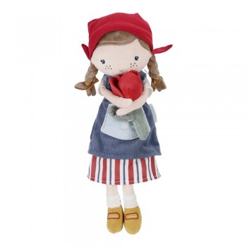 Papusa textila - Rosa - 35 cm - Little Farm - Little Dutch Papusa textila - Rosa - 35 cm - Little Farm - Little Dutch