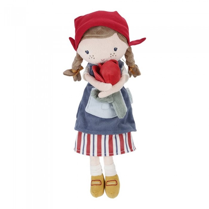 Papusa textila - Rosa - 35 cm - Little Farm - Little Dutch