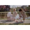 Carucior din metal pentru papusi - White - Little Dutch Carucior din metal pentru papusi - White - Little Dutch