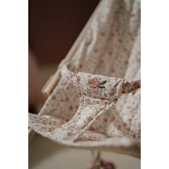 Carucior din metal pentru papusi - White - Little Dutch Carucior din metal pentru papusi - White - Little Dutch