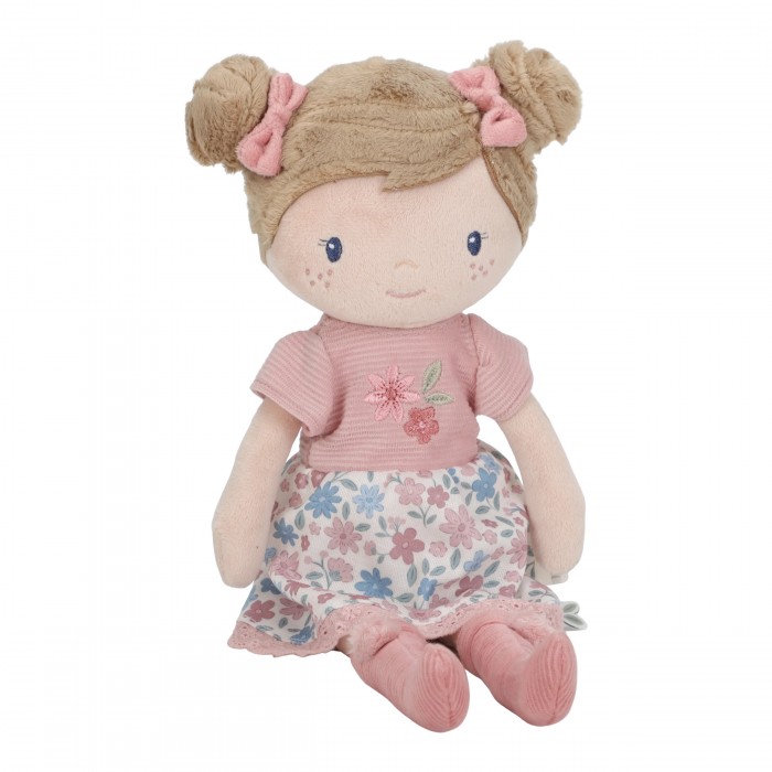 Papusa textila certificata GRS -  Rosa - Little Dutch
