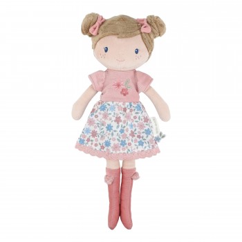 Papusa textila certificata GRS -  Rosa - Little Dutch
