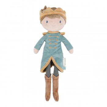 Papusa textila certificata GRS - Prince Jim - 35 cm - Little Dutch