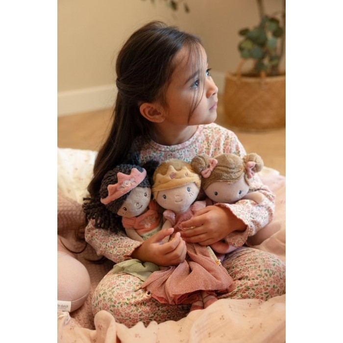 Papusa textila certificata GRS - Princess Evi - Little Dutch