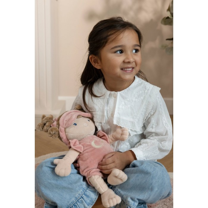 Papusa textila - Sleeping Rosa - Little Dutch