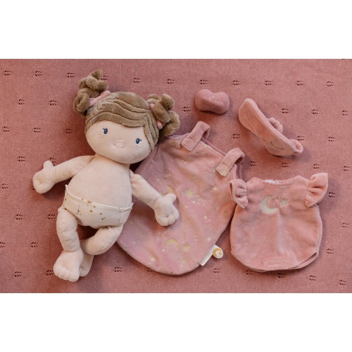 Papusa textila - Sleeping Rosa - Little Dutch