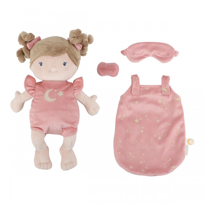 Papusa textila - Sleeping Rosa - Little Dutch