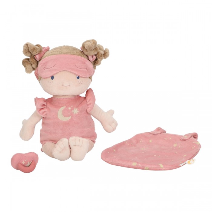 Papusa textila - Sleeping Rosa - Little Dutch