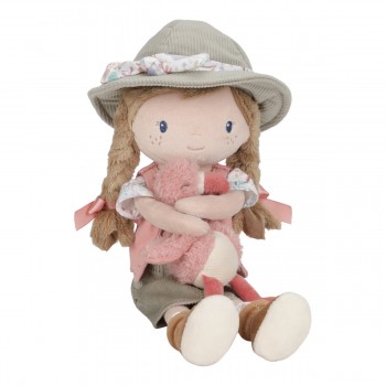 Papusa textila - Safari Friends - Ranger Rosa - Little Dutch