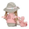 Papusa textila - Safari Friends - Ranger Rosa - Little Dutch