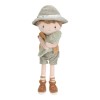 Papusa textila - Safari Friends - Ranger Jim - Little Dutch