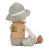 Papusa textila - Safari Friends - Ranger Jim - Little Dutch