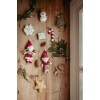 Decoratiune pentru brad - Set 4 bucati - Rosa - Little Dutch