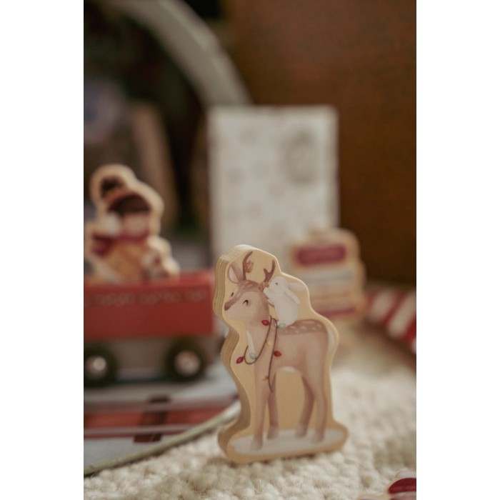 Calendar de Advent  - Gara si trenulet - Little Dutch