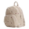 Rucsac pentru copii din material teddy - Sand - Fairy Garden - Little Dutch
