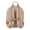 Rucsac pentru copii din material teddy - Taupe - Forest Friends - Little Dutch