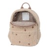 Rucsac pentru copii din material teddy - Taupe - Forest Friends - Little Dutch