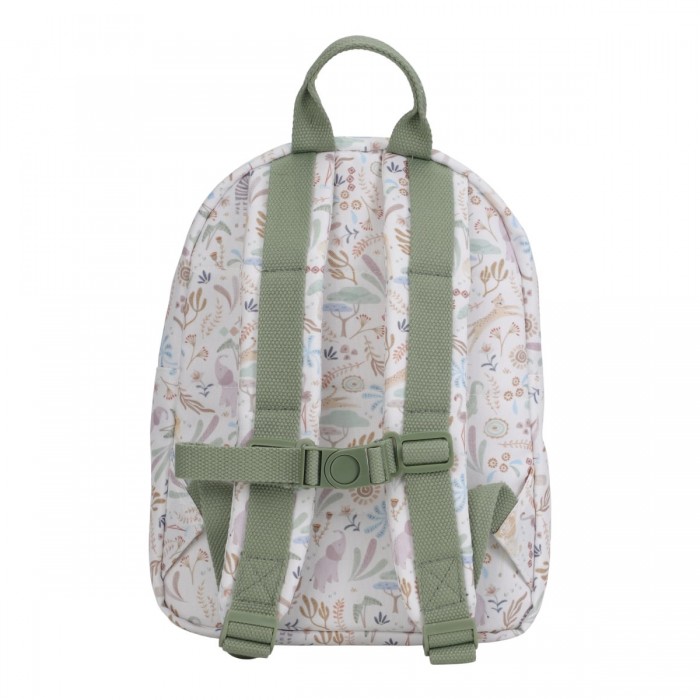 Rucsac pentru copii - Safari Friends - 29 cm - White - Little Dutch